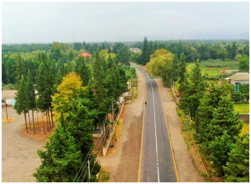 Ələt–Astara–İran magistral avtomobil yolunun 26 km-lik hissəsi yenidən qurulub