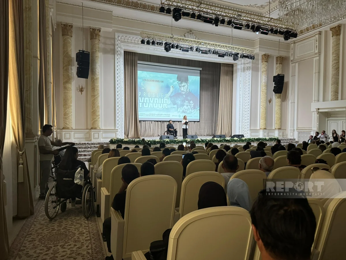 Problem yoxdur sənədli filmi Sumqayıtda təqdim edilib