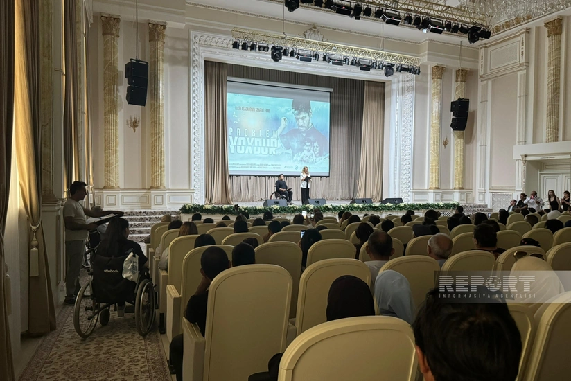 Problem yoxdur sənədli filmi Sumqayıtda təqdim edilib