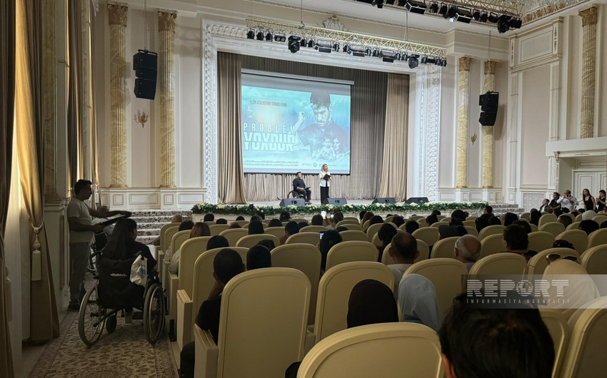 Problem yoxdur sənədli filmi Sumqayıtda təqdim edilib