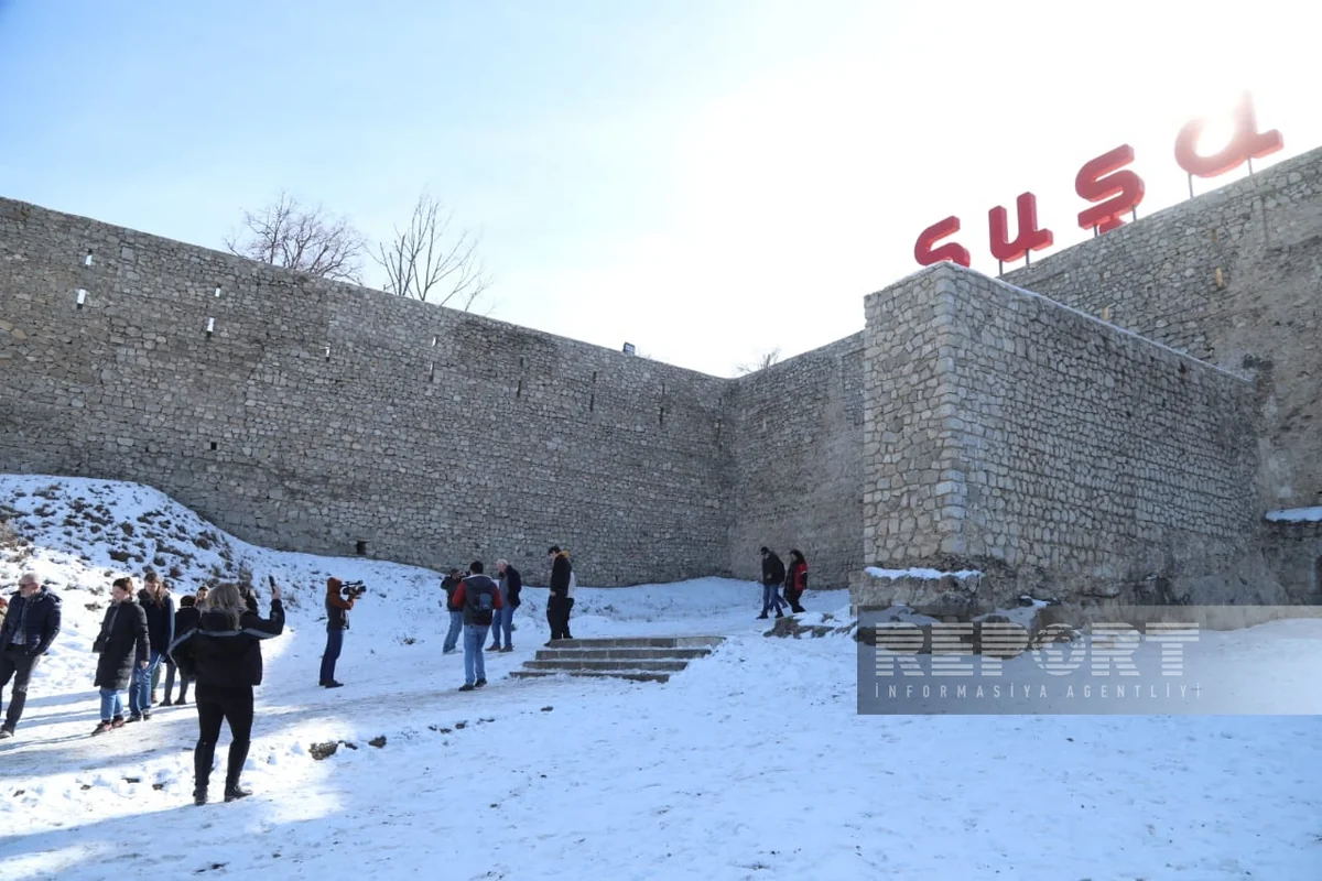 International travelers leave for Shusha 