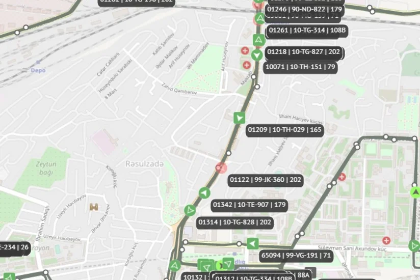 BNA: 33 müntəzəm marşrut xətti üzrə 79 avtobus gecikir
