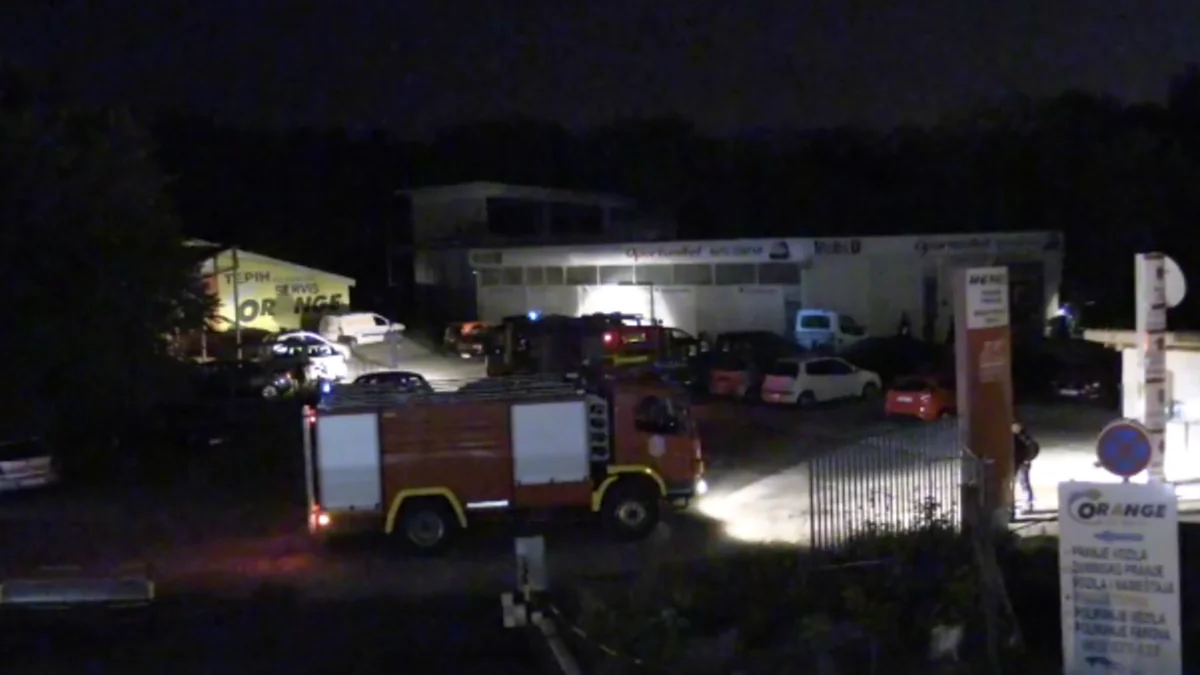 Мощный взрыв прогремел в Белграде