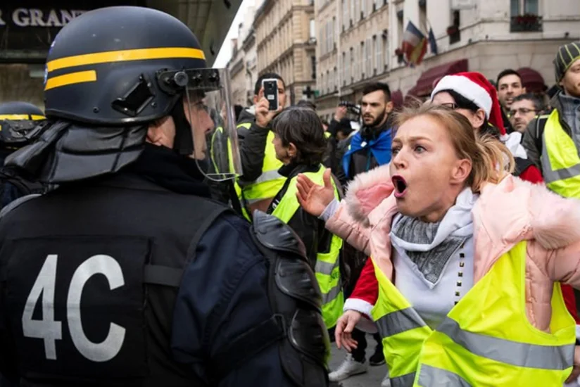 Во Франции пройдет 31-я акция протеста желтых жилетов