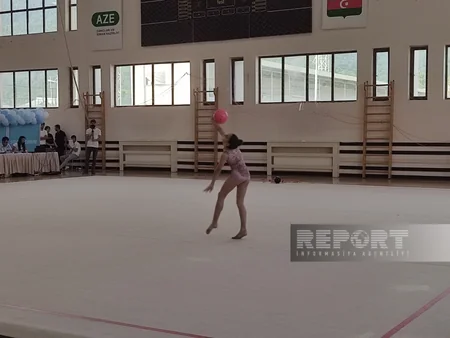 Qəbələdə bədii gimnastika üzrə VIII bölgələrarası kubok keçirilib