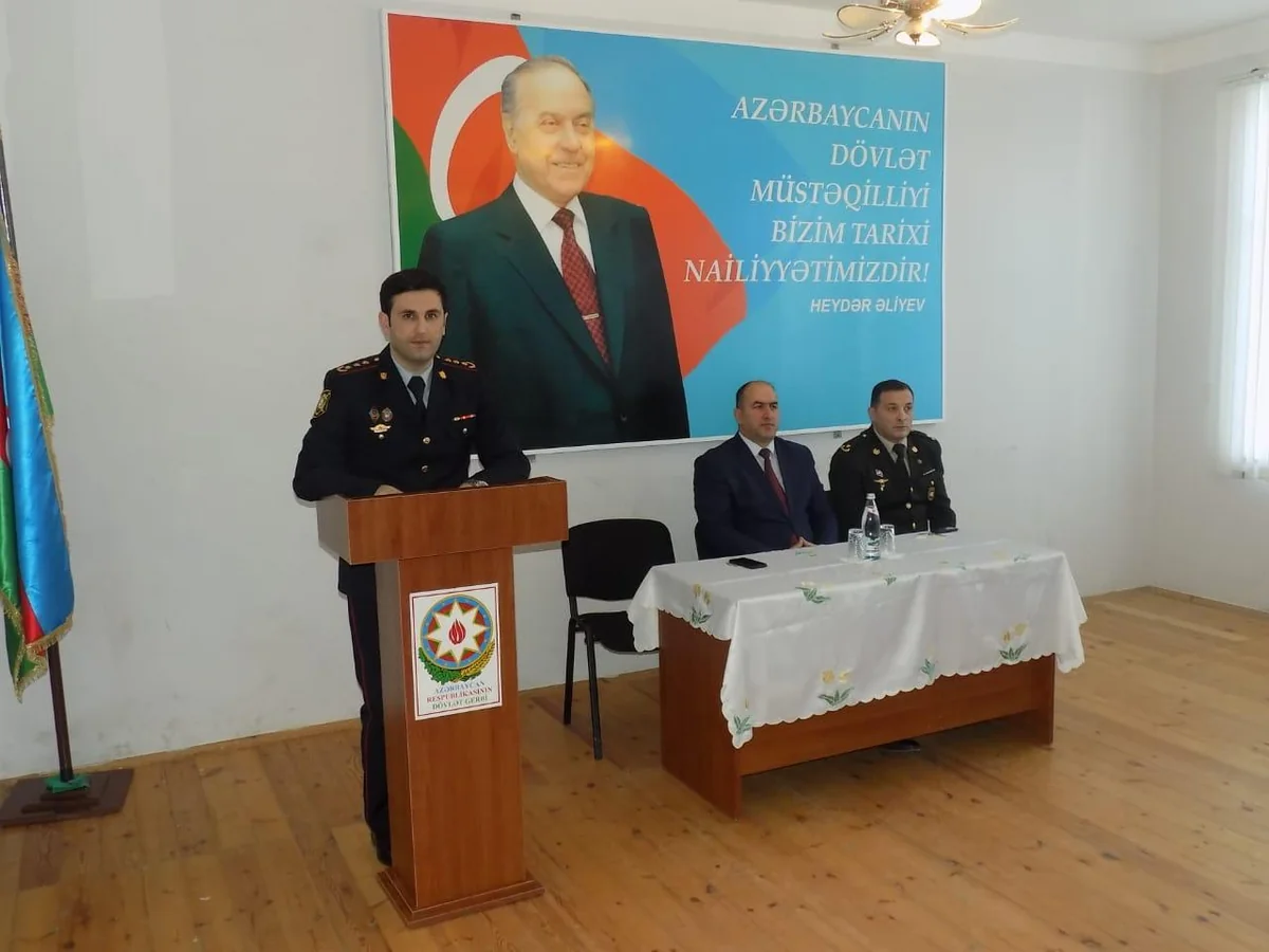 Goranboyda narkomaniyaya qarşı maarifləndirmə tədbiri keçirilib