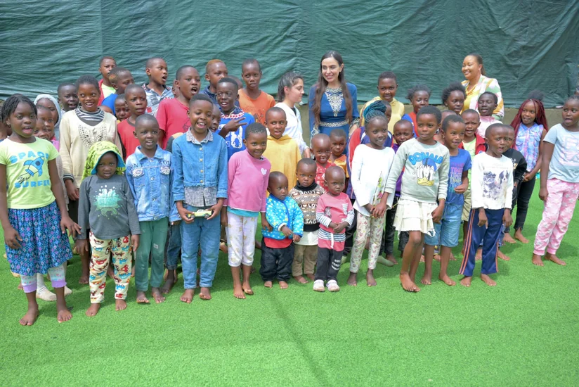Leyla Aliyeva visits secondary school and health center in Nairobi