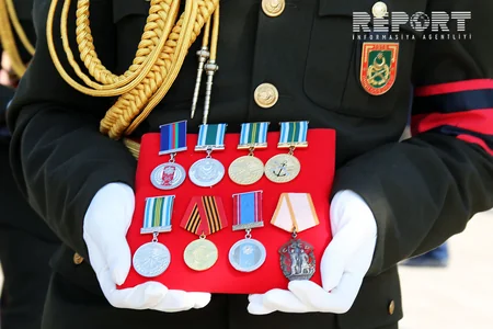 General-leytenant Ziya Yusifzadə II Fəxri Xiyabanda dəfn olunub - FOTO