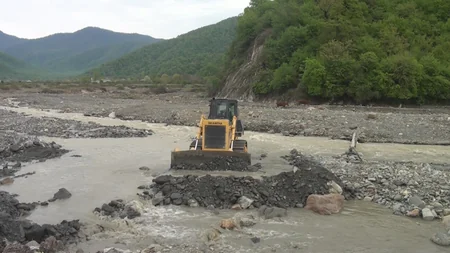 Balakəndə selə qarşı mübarizə tədbirləri aparılır