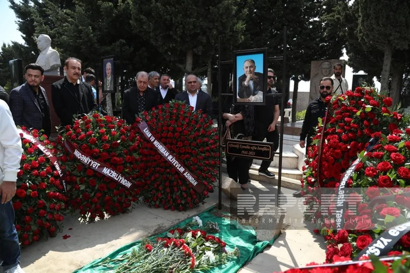 Xalq artisti Aftandil İsrafilov dəfn edilib - YENİLƏNİB-2