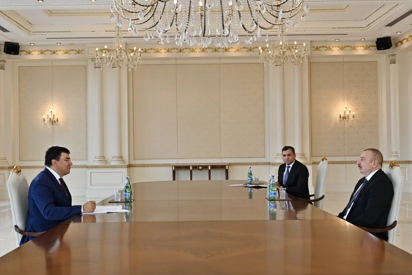 President Ilham Aliyev receives Deputy PM of Uzbekistan