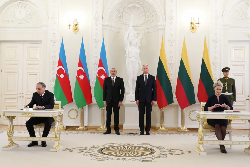 Azerbaijan, Lithuania sign documents