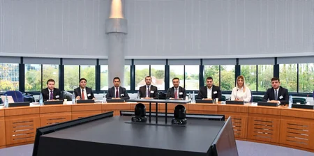 Ali Məhkəmənin əməkdaşları Avropa Məhkəməsində olublar