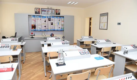 President Ilham Aliyev viewed school No. 265 in Khatai district after major overhaul