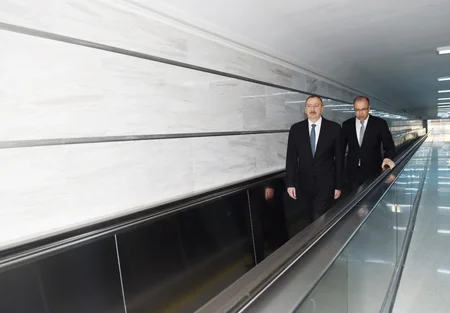 Azərbaycan Prezidenti metronun “Avtovağzal” və “Memar Əcəmi” stansiyalarının açılışında iştirak edib