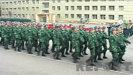 ​Cəlilabadda sərhədçilərin andiçmə mərasimi keçirilib