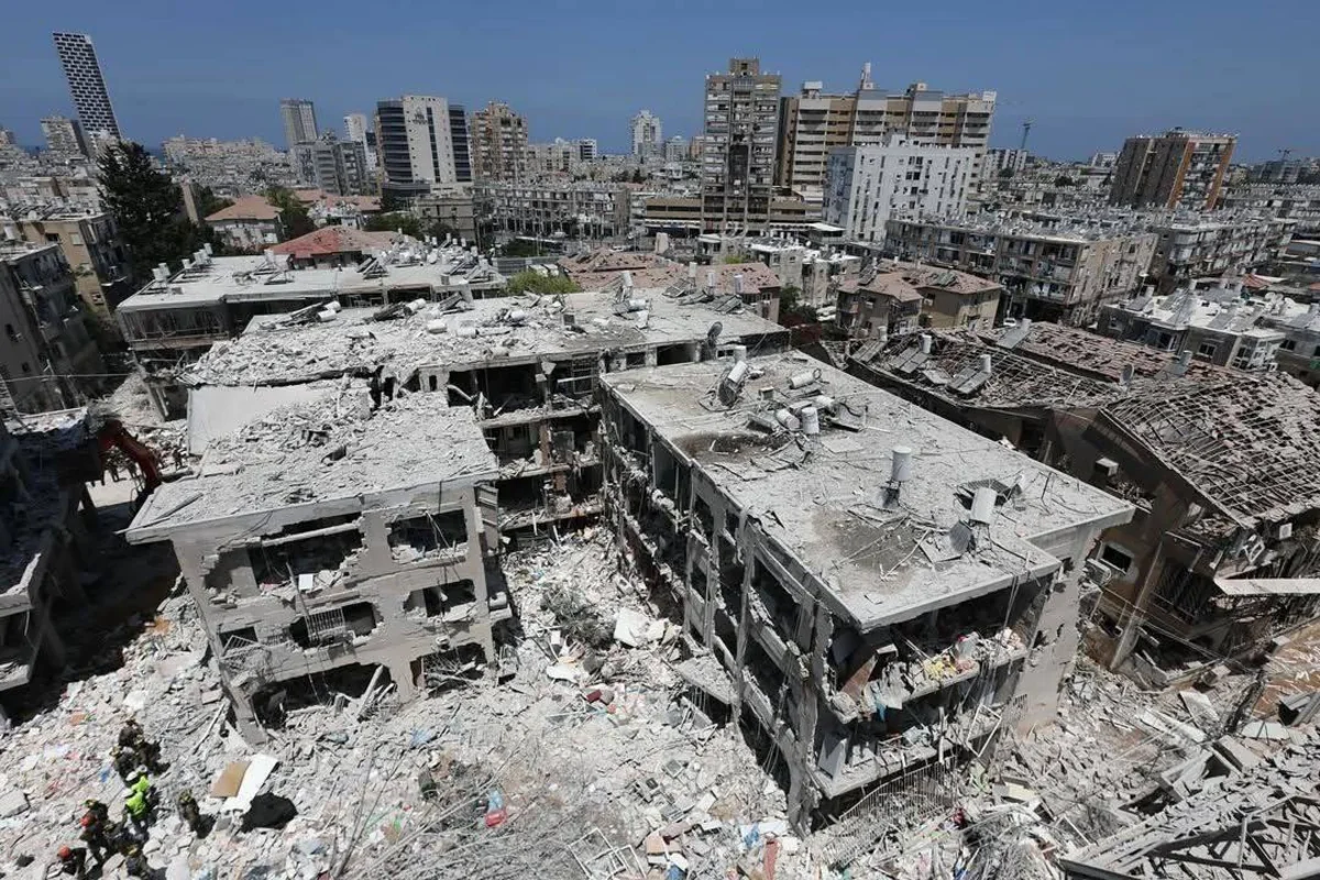 Projectile falls near Georgian embassy in Israel