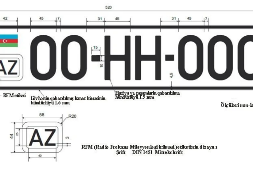 Parlament bəzi avtomobil qeydiyyat nişanları üçün rüsumların artırılmasını nəzərdə tutan layihəni qəbul edib