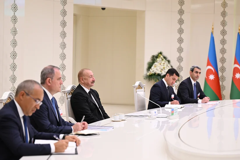 Azərbaycan Prezidenti: Yeni nəqliyyat dəhlizinin reallaşması ölkələrin tranzit potensialını daha da artıracaq
