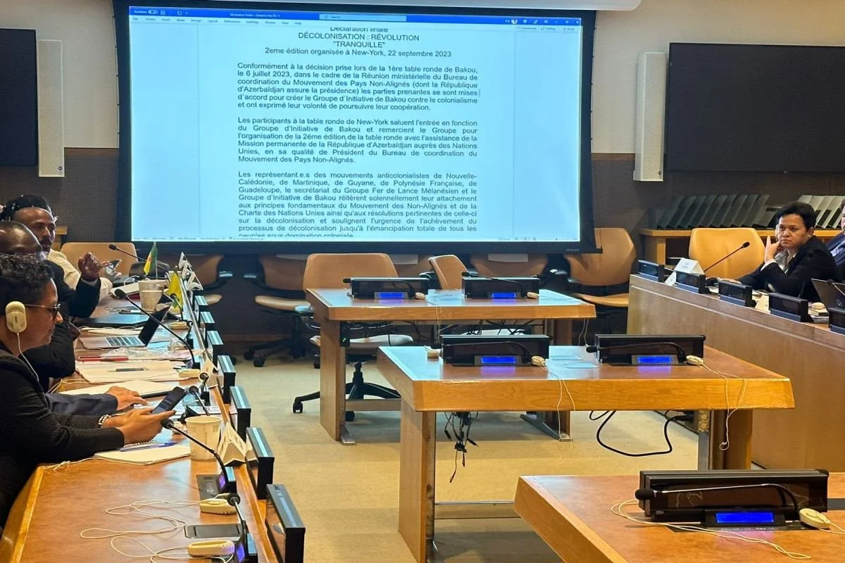 Final statement of conference on ‘Decolonization: Peaceful Revolution’ adopted