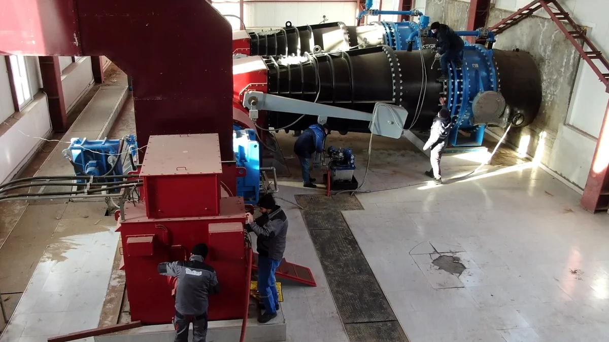 Lachin hydroelectric power station reconstructed