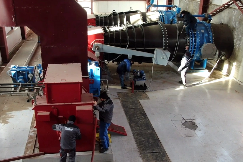 Lachin hydroelectric power station reconstructed