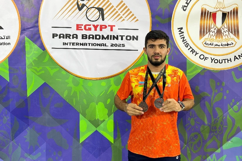 Azərbaycan parabadmintonçusu Misirdə iki bürünc medal qazanıb