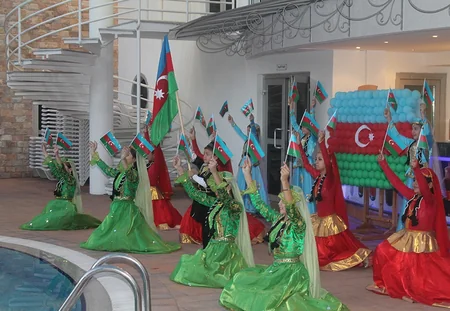 ​Daşkənddə 28 may Respublika günü ilə əlaqədar təntənəli tədbir keçirilib