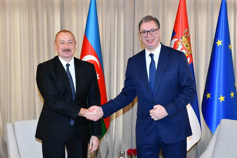 Aleksandar Vucic calls President Ilham Aliyev