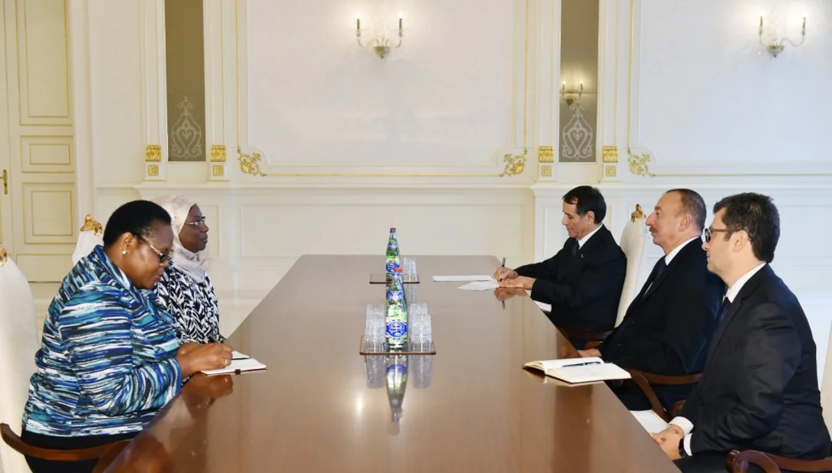 President Ilham Aliyev received African Union Commissioner for Political Affairs