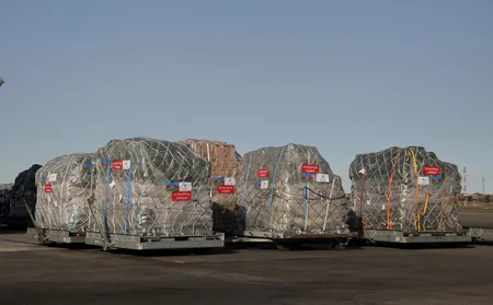 Another humanitarian aid plane leaves for Türkiye on instructions of Azerbaijan's First Vice-President