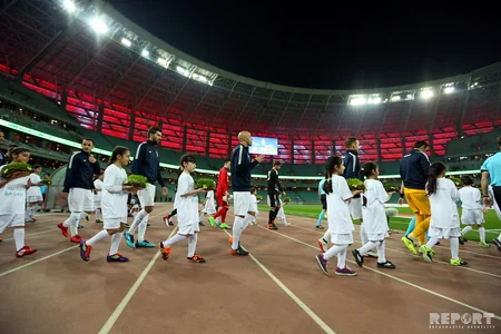 Futbol üzrə Azərbaycan milli komandası Belarusa məğlub olub - FOTOREPORTAJ