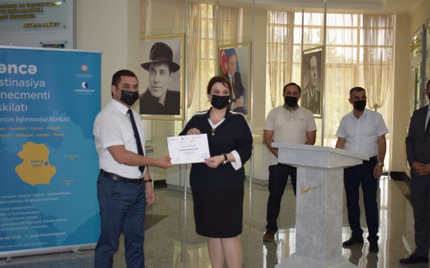 Naftalanda turizm sektorunun nümayəndələri üçün təlim keçirilib