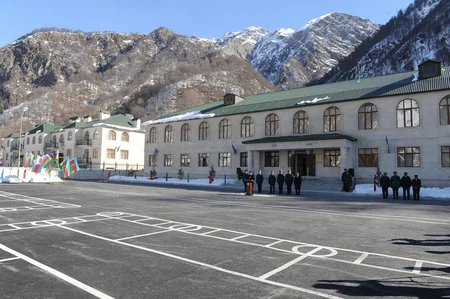 Azərbaycanın ən yüksək zirvəsində yeni sərhəd zastavasının açılışı olub - FOTO