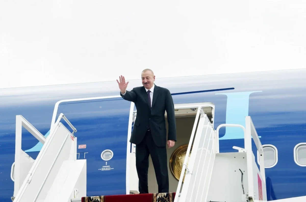 President Ilham Aliyev wraps up his visit to Russia