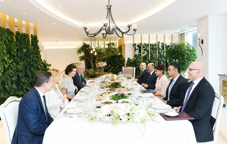 Birinci vitse-prezident UNESCO-nun Baş direktoru ilə görüşüb
