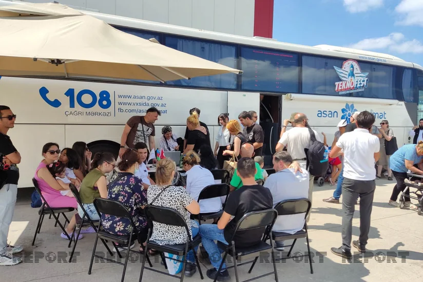 Səyyar ASAN xidmət ilk dəfə Türkiyədə vətəndaşlarımıza xidmət göstərməyə başlayıb