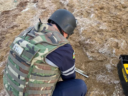 В Баку обнаружен боеприпас