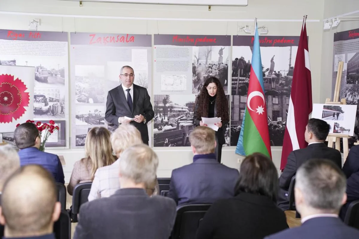 Latviyada 20 Yanvar faciəsi anılıb