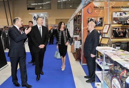 ​Prezident İlham Əliyev “AITF-2015” XIV Azərbaycan beynəlxalq turizm və səyahətlər sərgisi ilə tanış olub