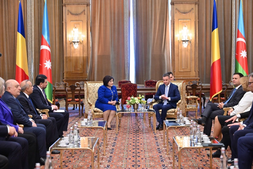 Azərbaycan və Rumıniya parlament sədrlərinin görüşü olub