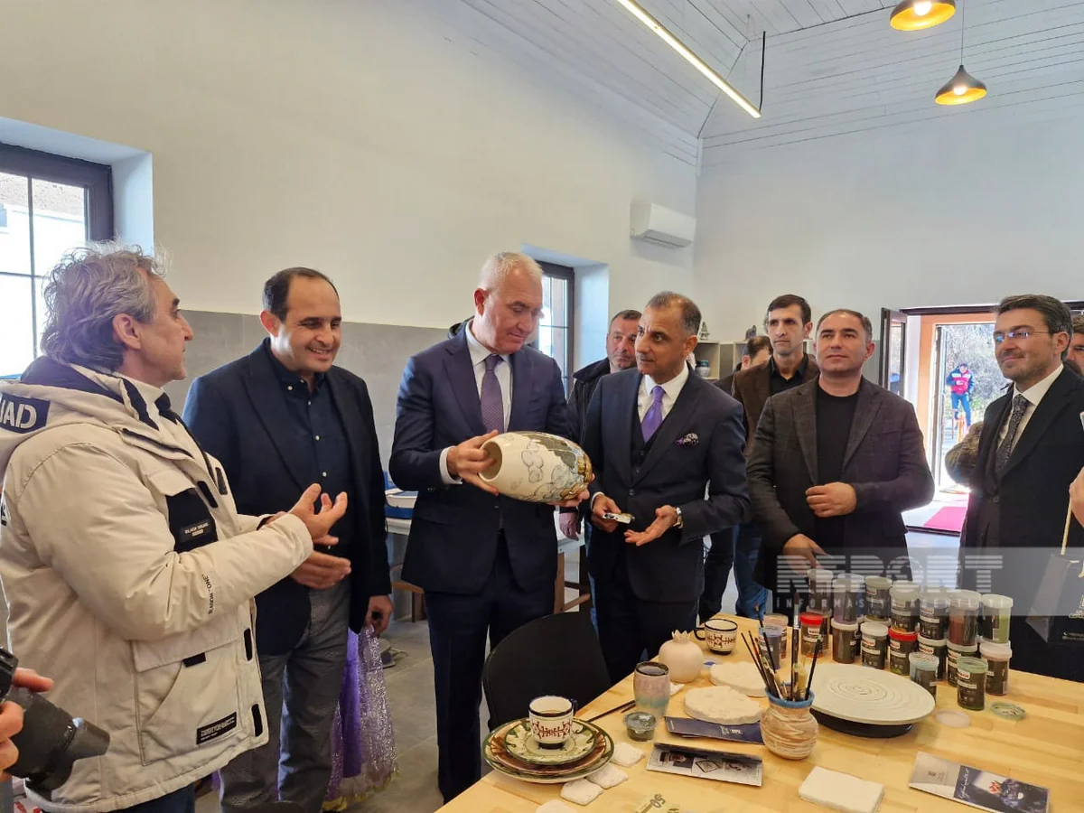 В Лачыне начал работу творческий центр Gilabi Ceramics