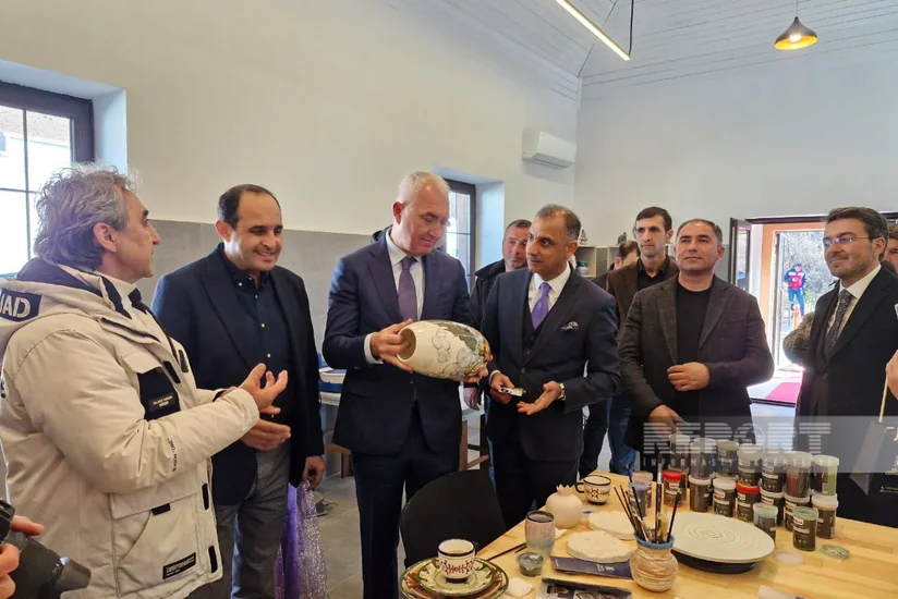 В Лачыне начал работу творческий центр Gilabi Ceramics