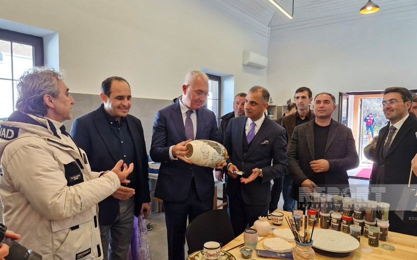 Laçında “Gilabi Ceramics” Yaradıcılıq Mərkəzi fəaliyyətə başlayıb