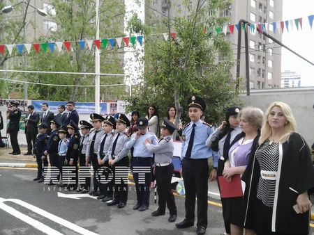 Yol hərəkəti qaydalarını yadda saxla və riayət et mövzusunda tədbir keçirilib