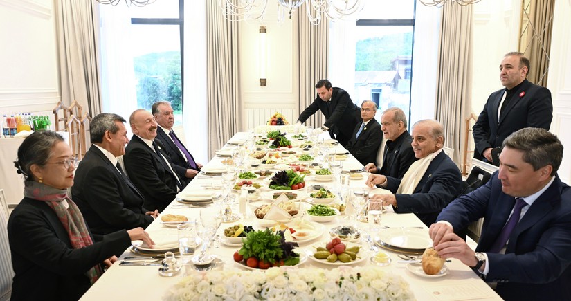 Official luncheon hosted in Shusha on behalf of President Ilham Aliyev in honor of 17th ECO Summit participants