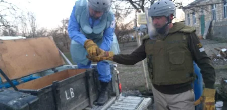 Ağcabədidə mina və əl qumbarası aşkarlandı - FOTOLAR