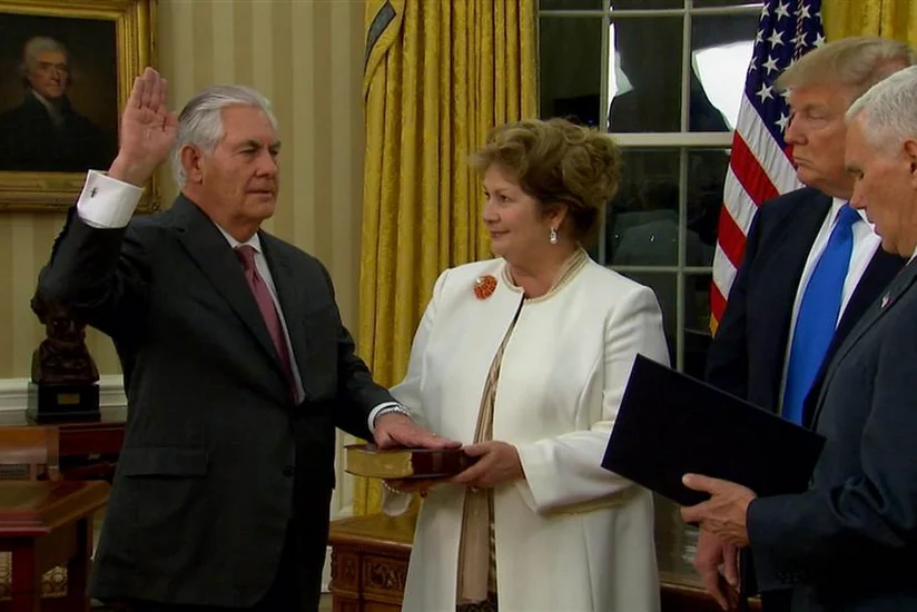 Rex Tillerson confirmed as new Secretary of State