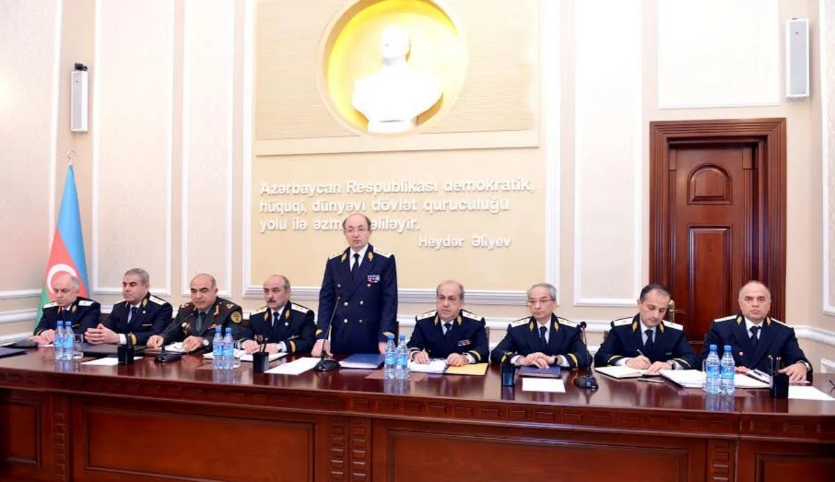 Ədliyyə Nazirliyində geniş kollegiya iclası keçirilib