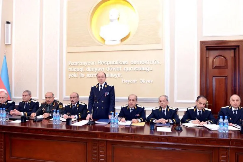 Ədliyyə Nazirliyində geniş kollegiya iclası keçirilib